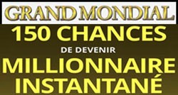 Grand Mondial et des tours gratuits au casino