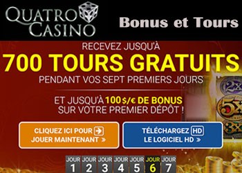 Quatro Casino et bonus