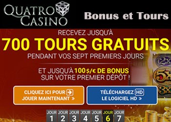 Quatro Casino et bonus