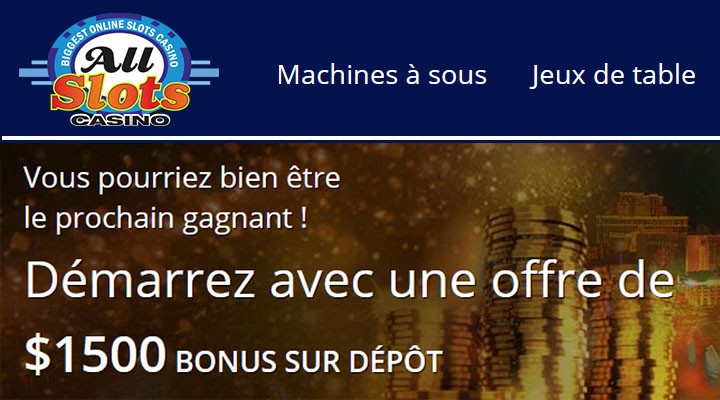 All Slots casino en ligne au Québec