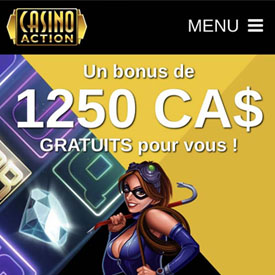 Jeux Android sur Casino Action