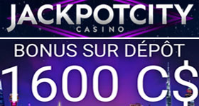 Jackpot City Casino et Bonus