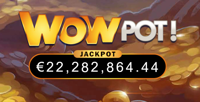 Jackpot WowPot record à gagner sur des casinos en ligne