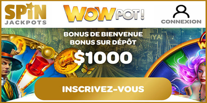 Spin Casino WowPot Jackpots