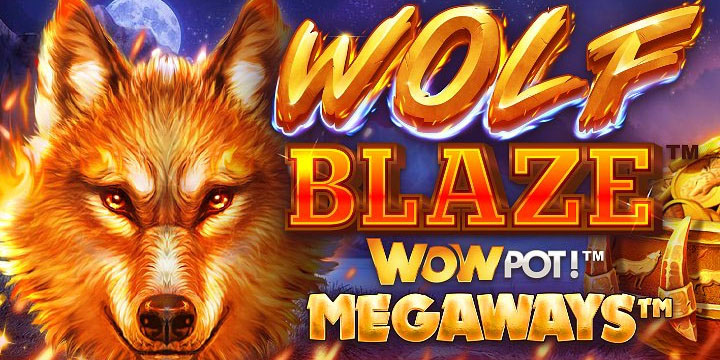 Machine à sous Wolf Blaze WowPot Megaways