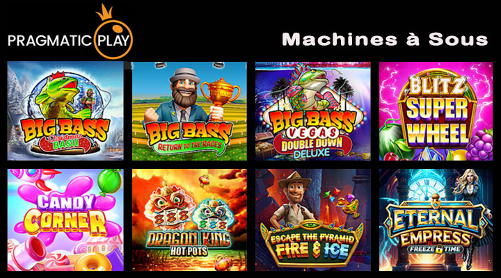 Jeux de machines à sous Pragmatic Play au Canada